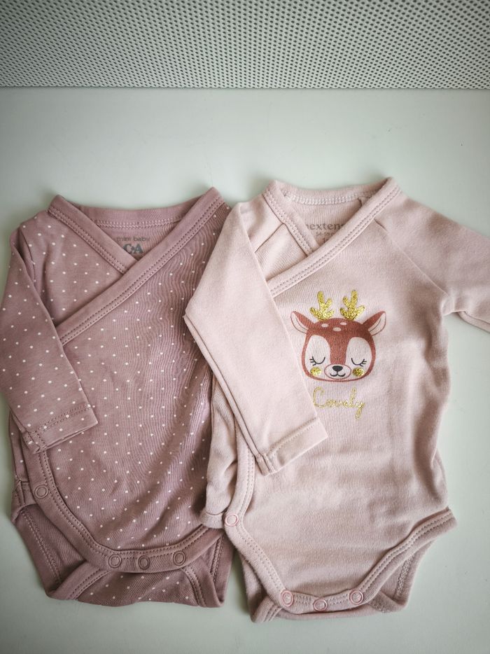 Lot bodies et salopettes bébé fille 1 mois - photo numéro 6