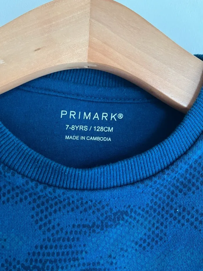 Sweat Primark 128cm bleu - photo numéro 3