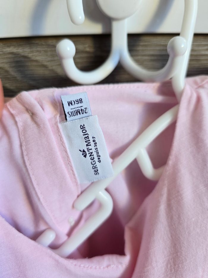 Vêtement Bébé Fille - Robe rose - Sergent Major - 24 mois 86 cm - photo numéro 5