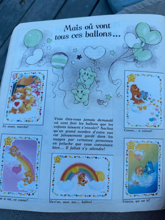 Album Panini stickers ancien vintage Les Bisounours complet images Care Bears stickers - photo numéro 13