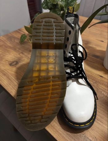 Dr Martens Blanches