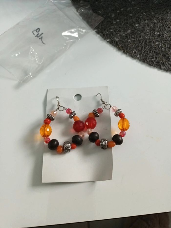 Boucle créole fantaisie