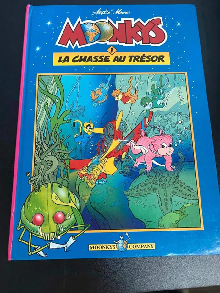 BD Moonkys - La chasse au trésor