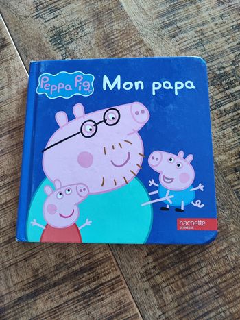 Livre enfant Peppa pig mon papa
