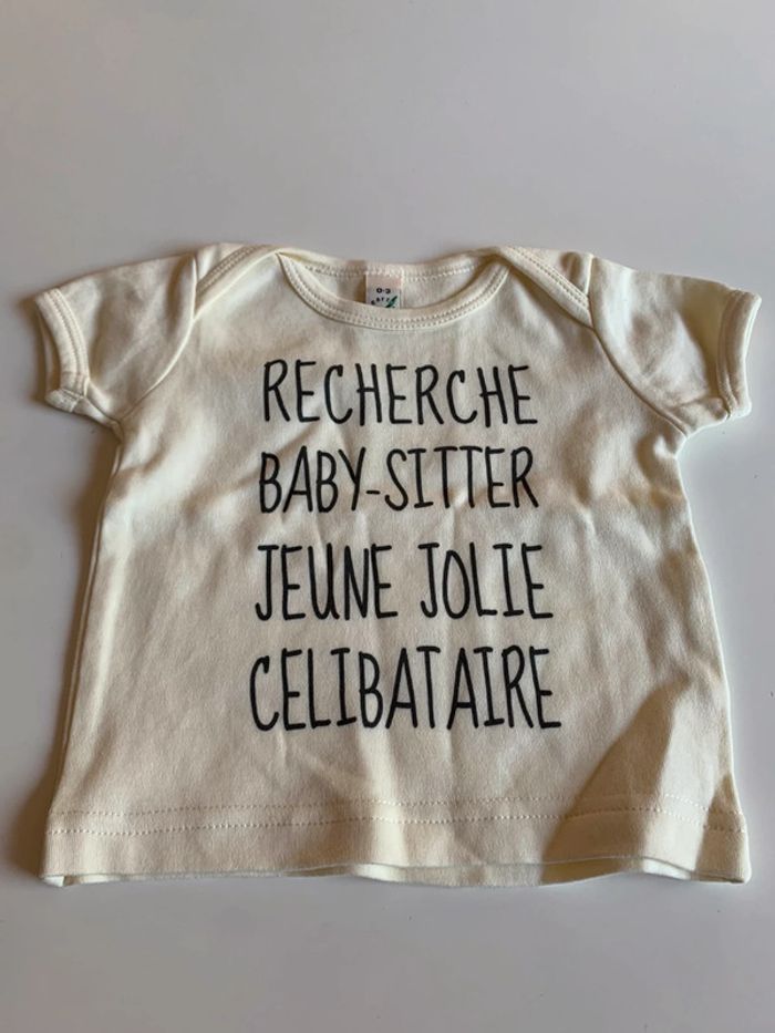 Teeshirt beige