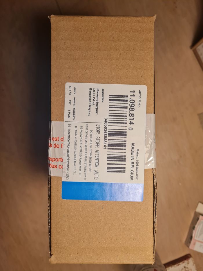 Lorcana la case scellée de 4 displays Chapitre 10