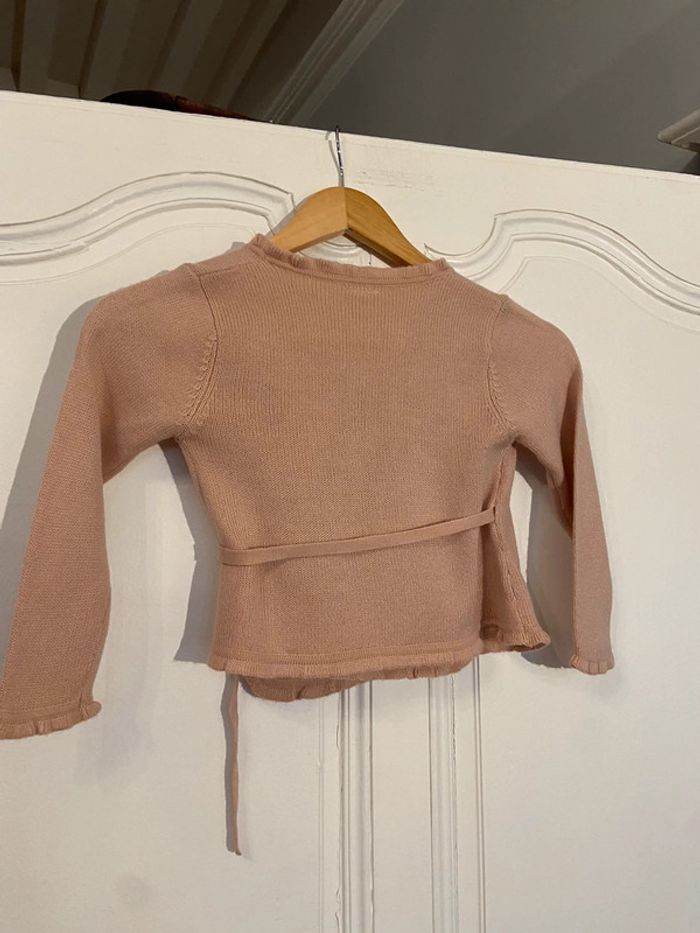 Gilet cache coeur rose nude Sergent Major taille 3 ans - photo numéro 2