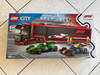 LEGO City 60445 – Le camion de F1 🏎️