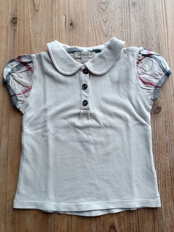 Polo beige fille 2 ans Burberry
