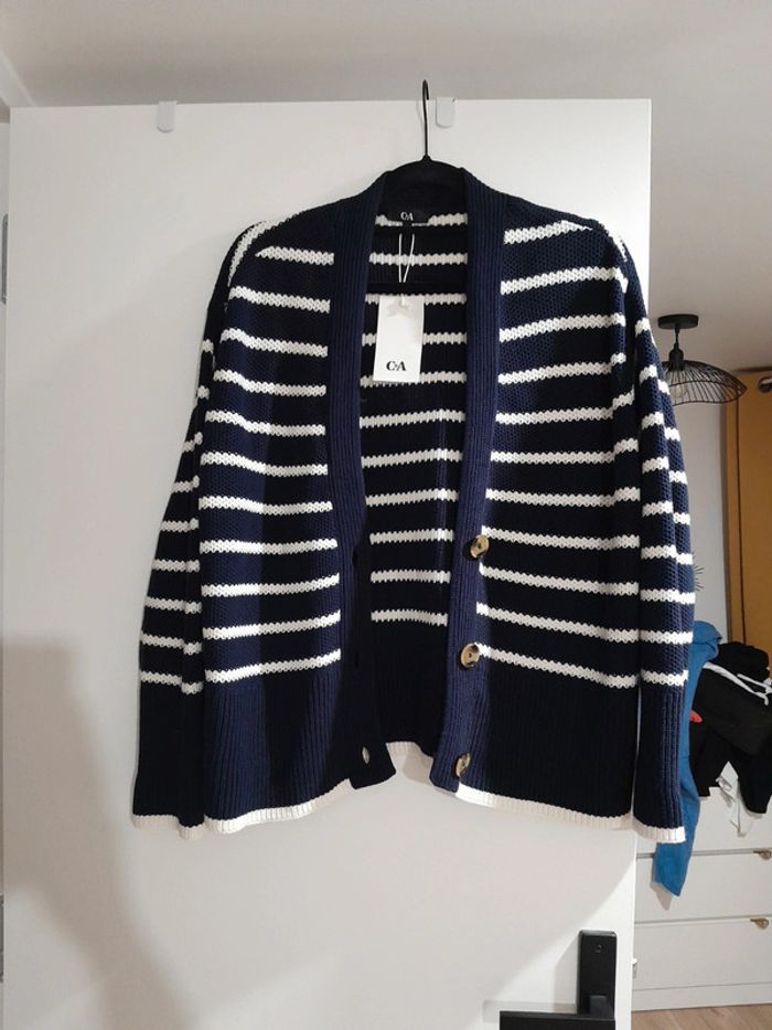Gilet maille C&A femme L