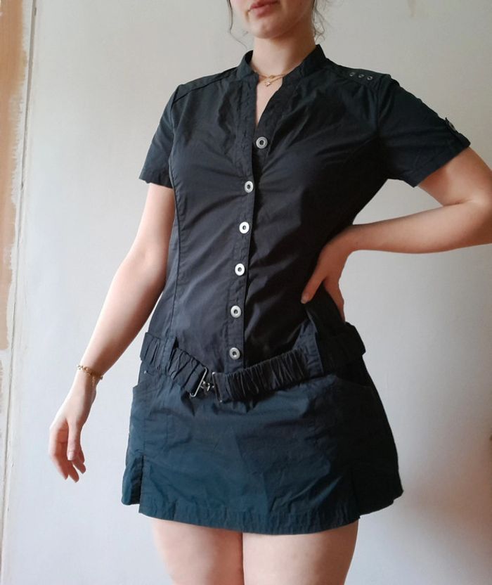 Robe style uniforme robe chemise taille 42 - photo numéro 2
