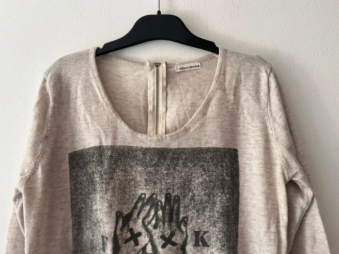 🌼 Jolie pull vintage femme Taille M 🌼 - photo numéro 2