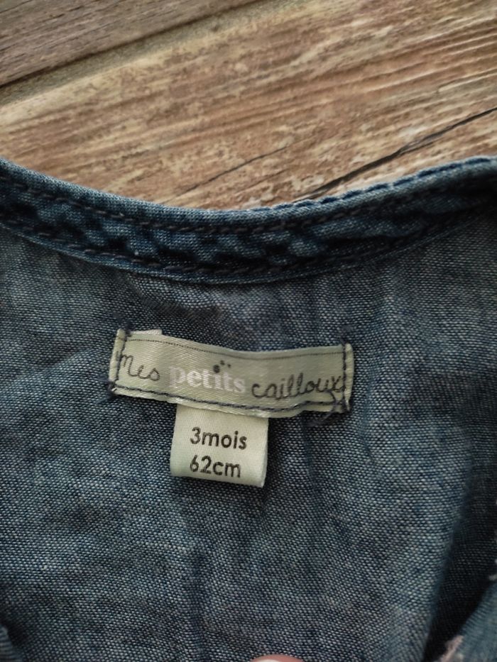 Combinaison bleu 3 mois - photo numéro 3