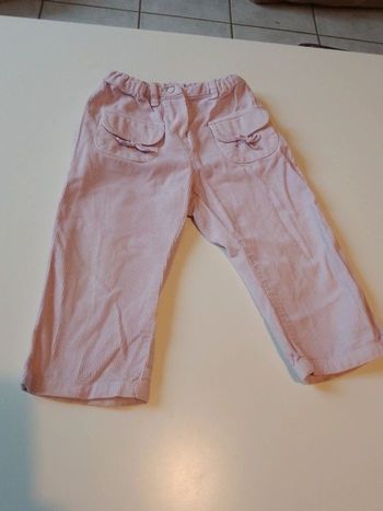 Pantalon fille Petit Bateau 24 mois
