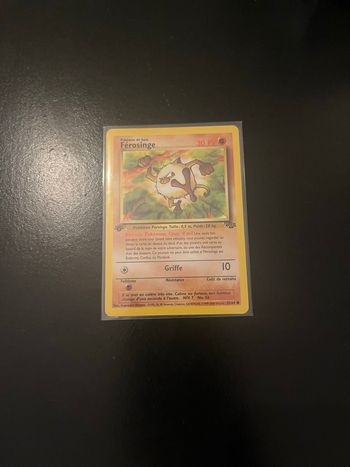 Carte Pokémon set de base Ed.1 Wizards 