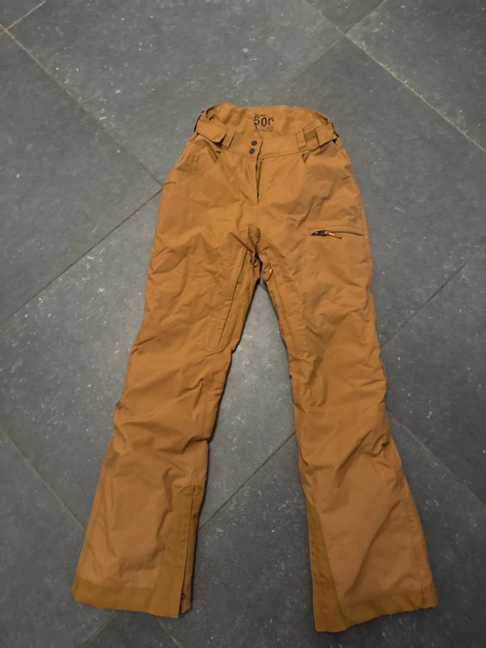 Pantalon de skis beige