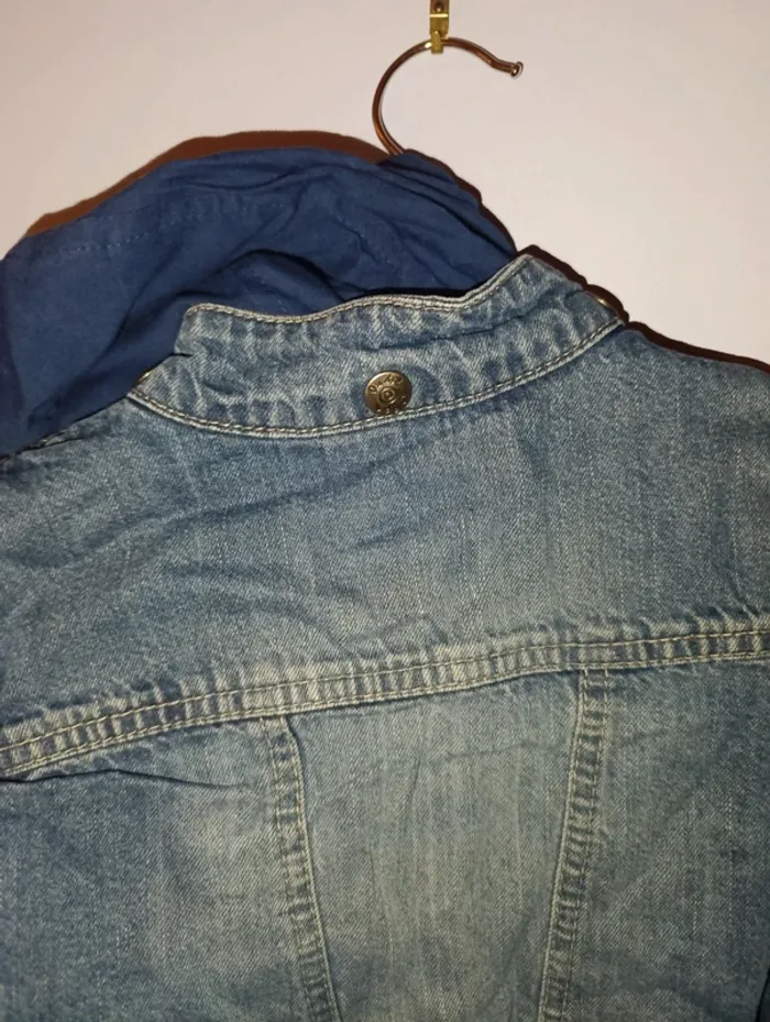 Veste en jean avec capuche sweat amovible taille 4 ans Orchestra - photo numéro 6
