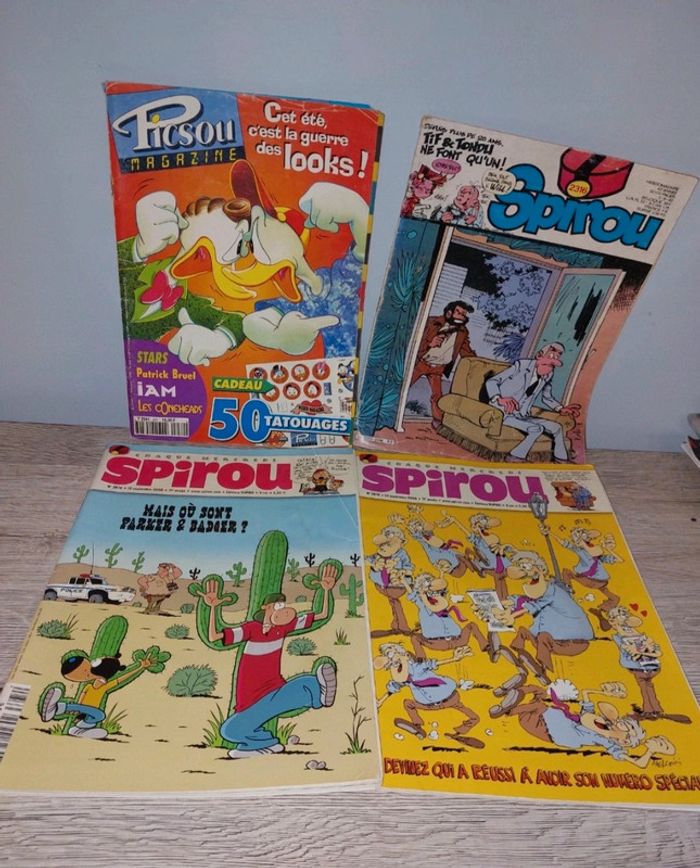 Bande dessinée magazines Spirou
