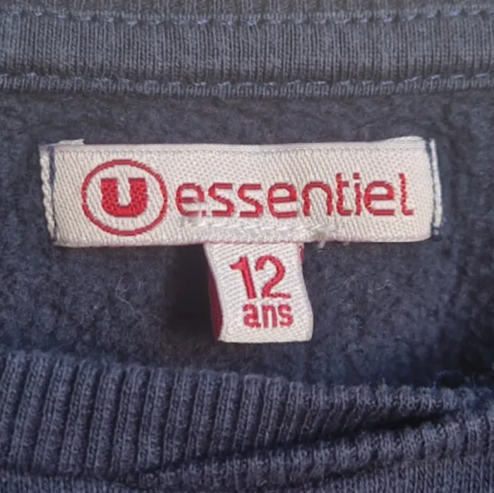 Pull légé bleu marine - Essentiel - Taille 12 ans - photo numéro 4