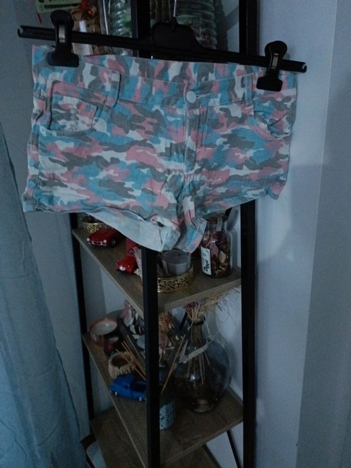 Short en jean très court de plage - Taille 36 - Style armée - photo numéro 2