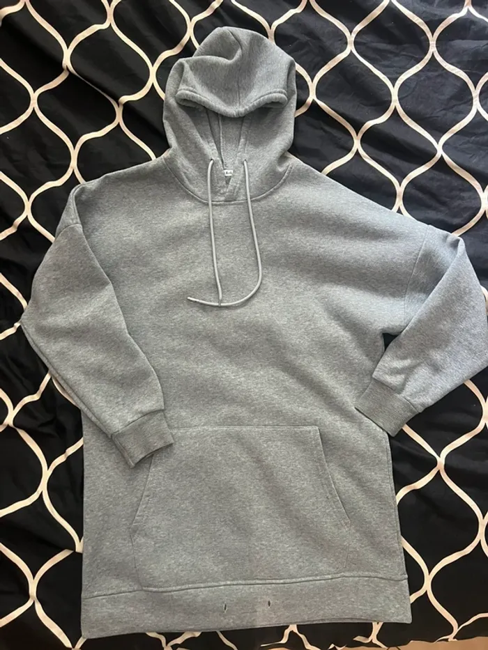 Robe sweat gris taille S/M - photo numéro 2