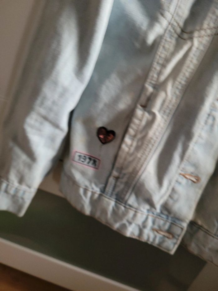 Veste en jeans fille - photo numéro 4