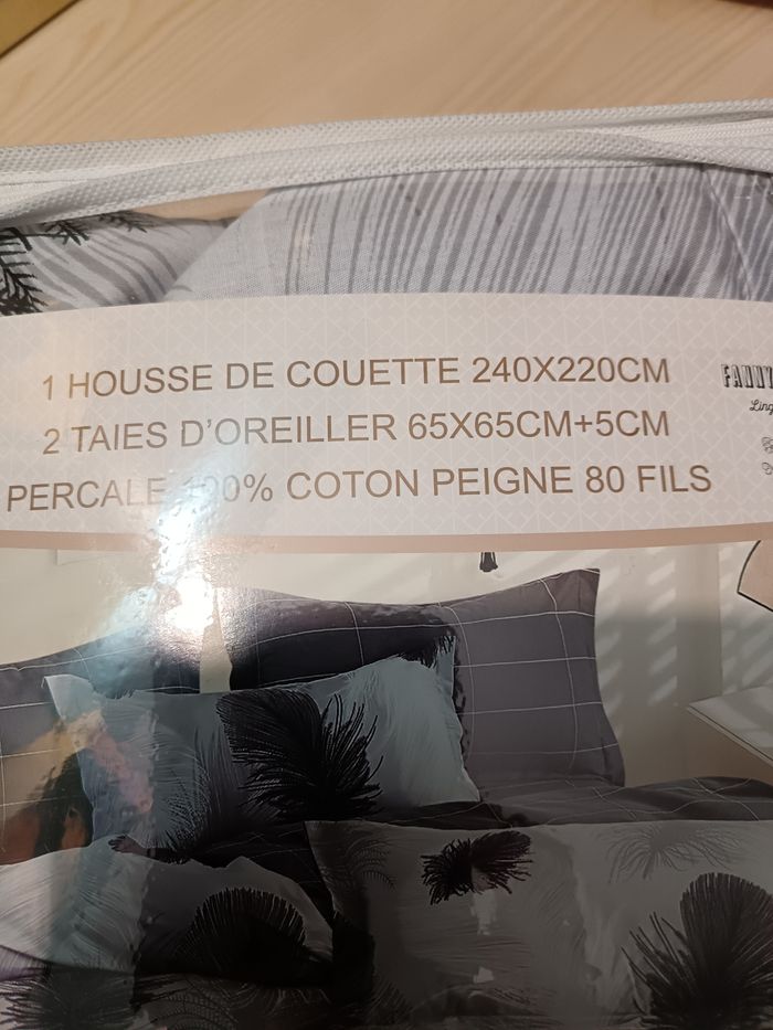 Parure de lit 80 fils - photo numéro 4