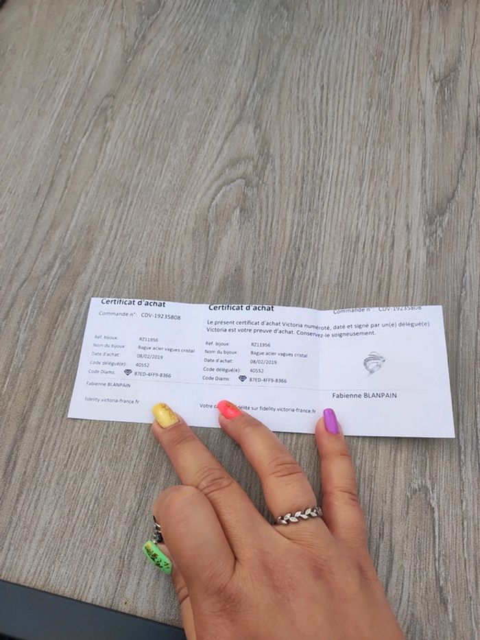 Bague Victoria - photo numéro 5