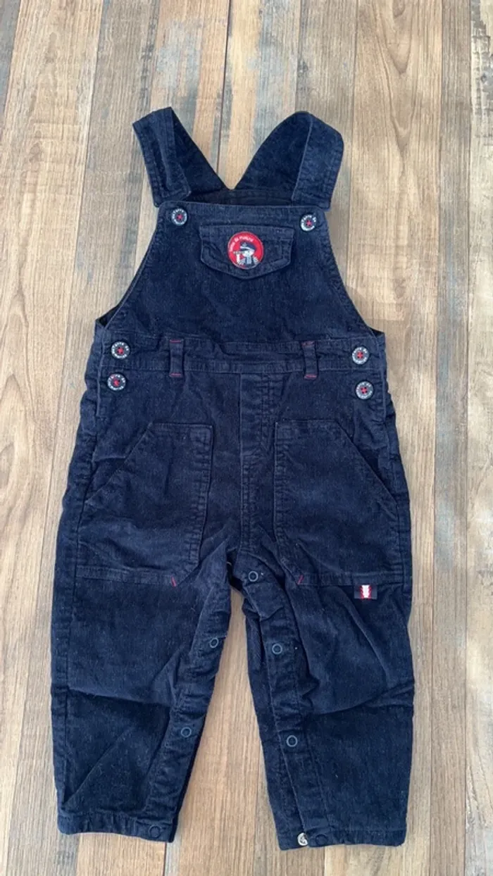 Salopette longue et t-shirt manches longues - photo numéro 2