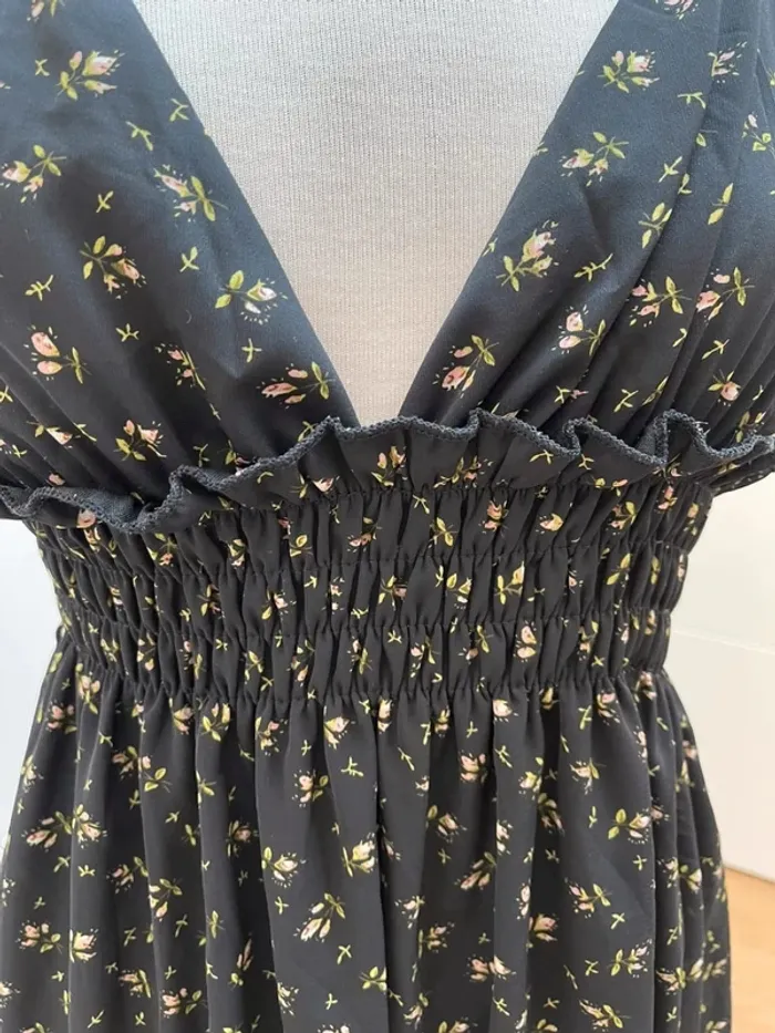 Superbe Robe été fluide fleurie 🌸 M/L 38 40 - photo numéro 3