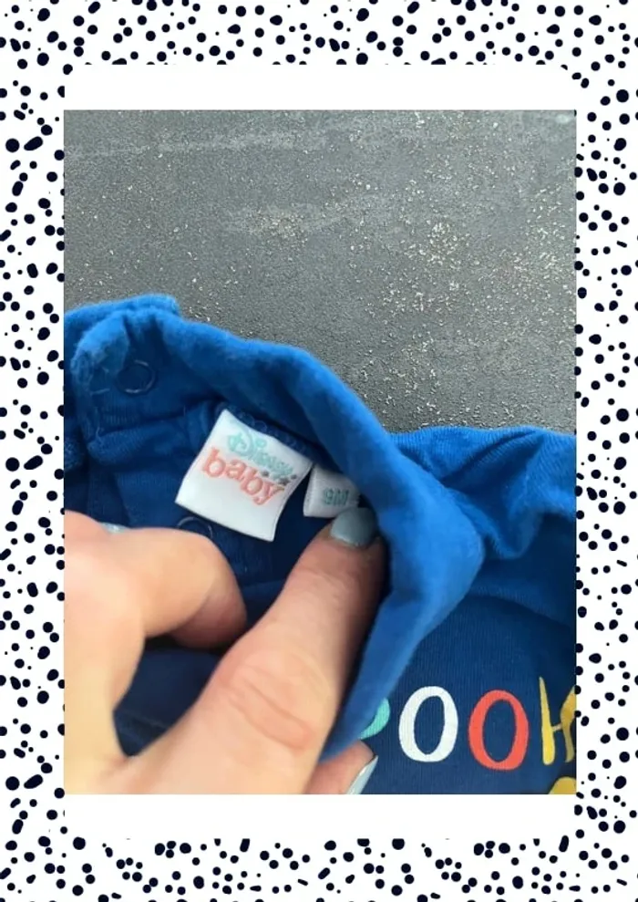 Sous pull Winnie l’ourson taille 9 mois Disney - photo numéro 3