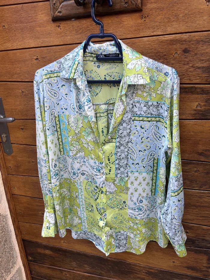 Chemise à motif Zara - photo numéro 6
