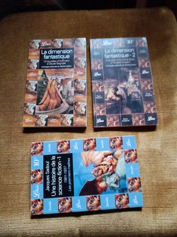 Lot Librio la dimension fantastique I et II