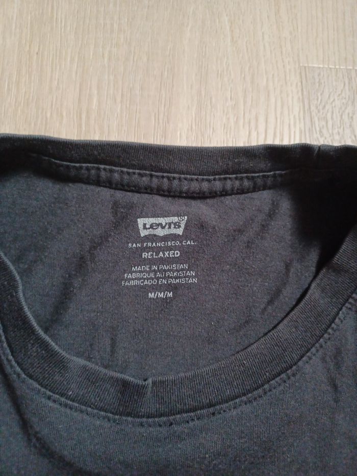 T shirt levis gris chiné - photo numéro 4
