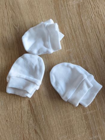 Lot de 3 Moufles bébé