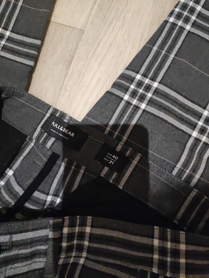 Lot de 2 Chino a carreaux - photo numéro 7