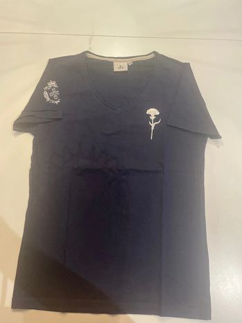 T-shirt imprimé bleu
