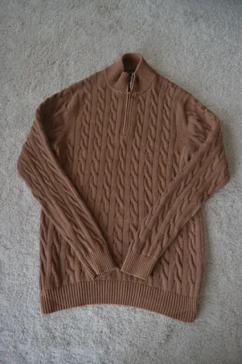 Pull torsadé Brooks brothers - Taille L