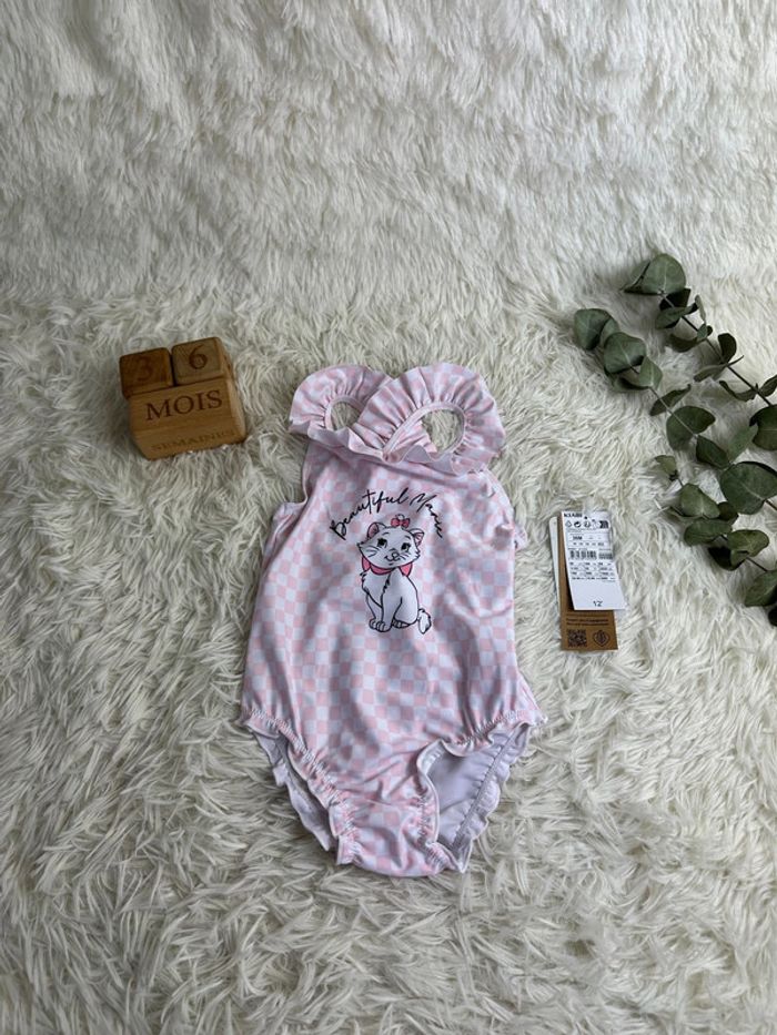 Maillot de bain Marie Disney Kiabi taille 36 mois