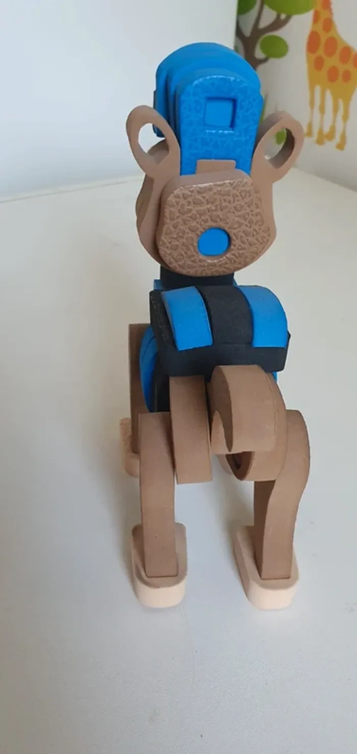 Décoration puzzle mousse pat patrouille - photo numéro 5