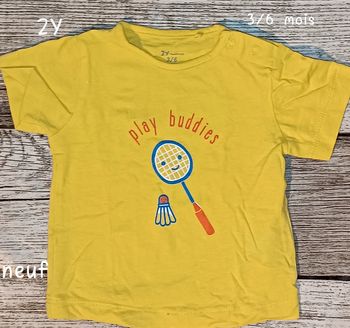 Tee-shirt ZY neuf 3/6 mois