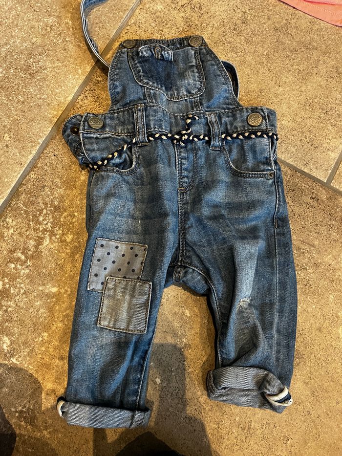 Combi pantalon jean