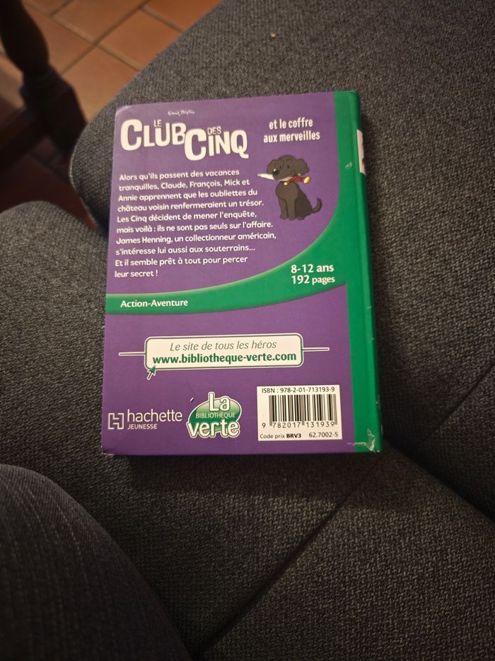 Le Club des Cinq et le coffre aux merveilles (tome 18) - photo numéro 2