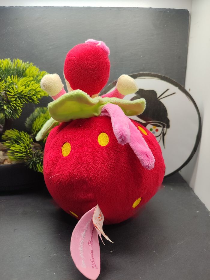 doudou rond lili coccinelle dim dam doum katherine roumanoff baby nat' Grelot - photo numéro 2