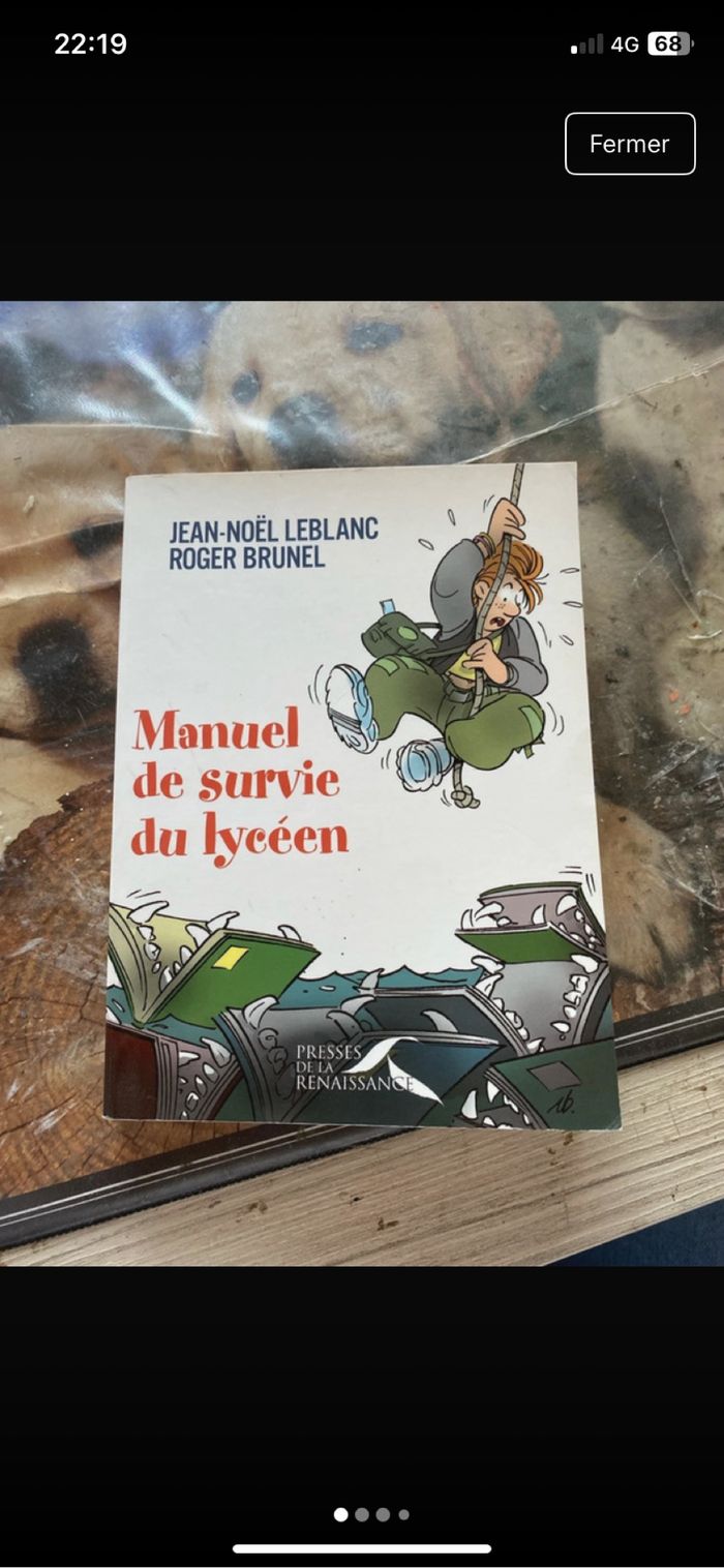 Livre manuel de survie du lycéen