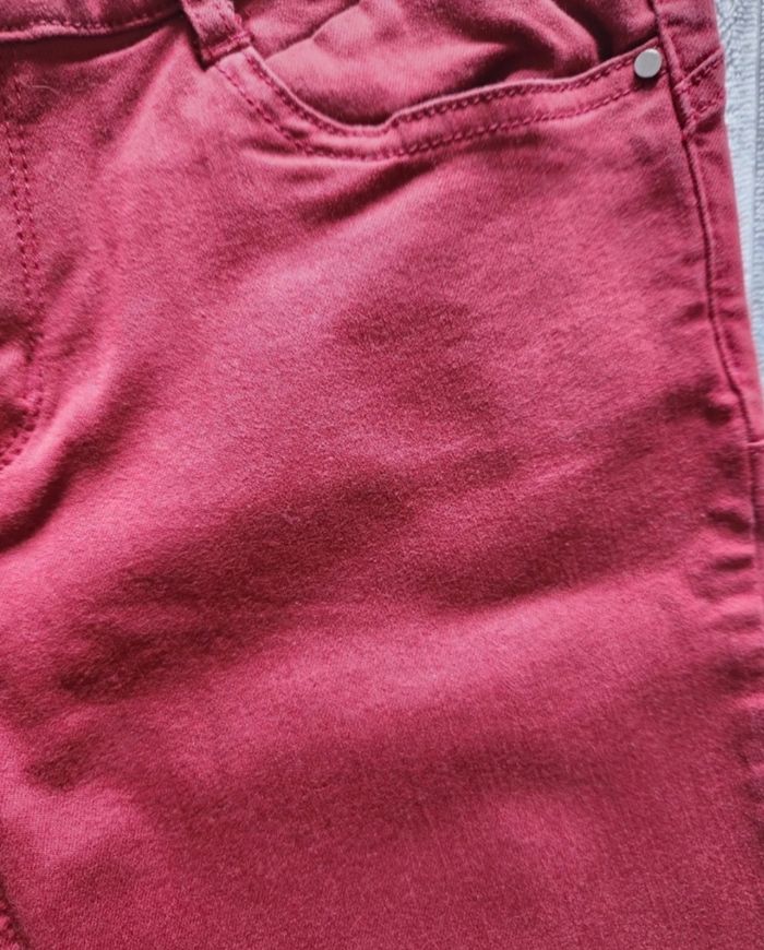 Jean slim Jennyfer rouille – Taille 36 – look automnal tendance - photo numéro 3