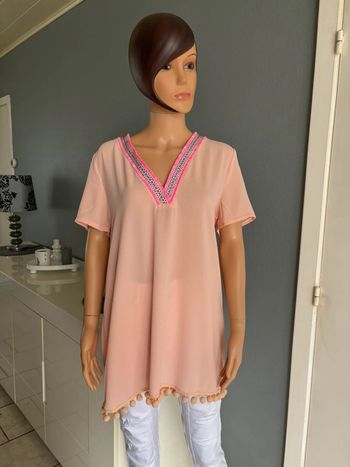 Tunique rose neuve