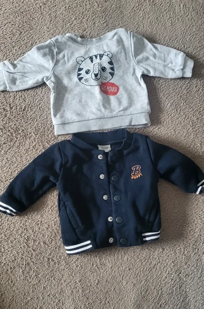 Sweat et veste