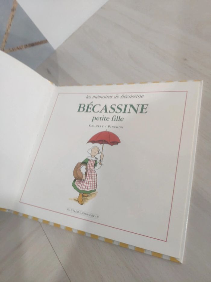 Livre album jeunesse mémoires de Bécassine petite fille 1993 vintage - photo numéro 6