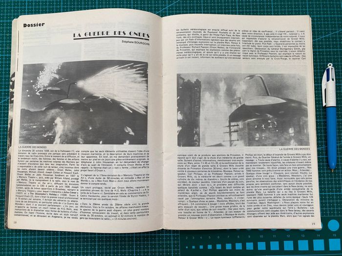 Magazine Vintage L'écran Fantastique n 4 - 1973 - cinéma collector 70s mad movies scifi - photo numéro 3